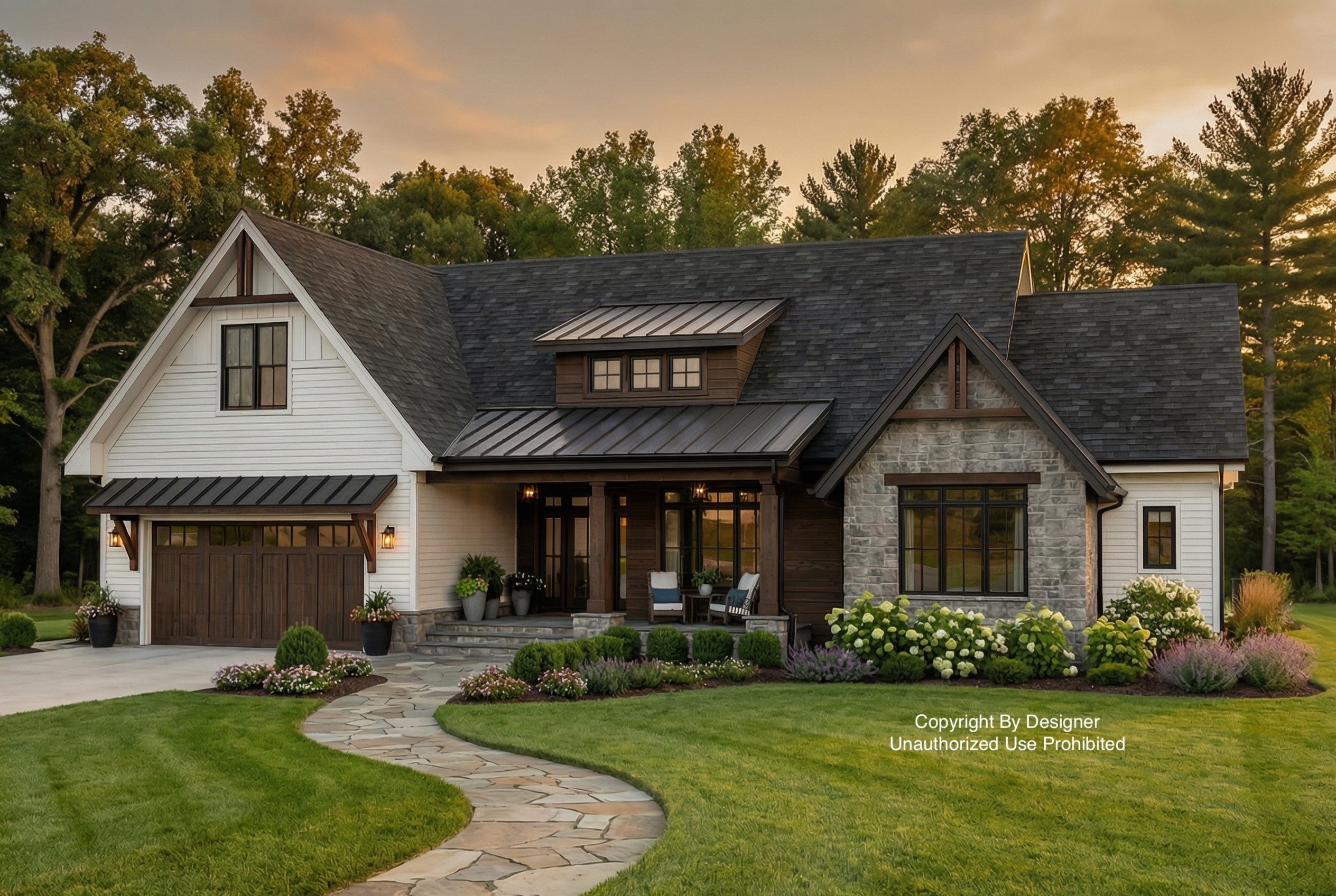 Winfield House Plan | Royal Oaks Design