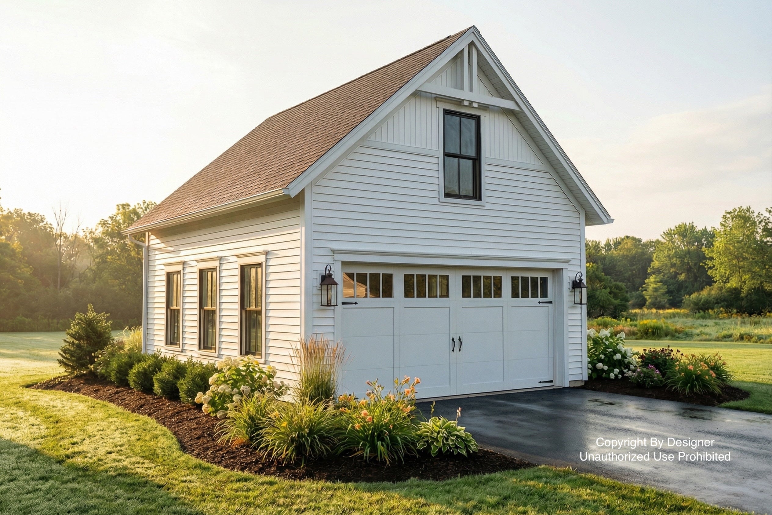 Two Car Garage | Royal Oaks Design