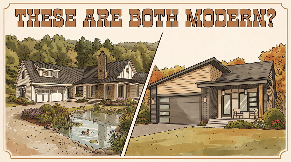 Modern Farmhouse vs. Modern Style House Plans: Which One Is Actually Right for You?