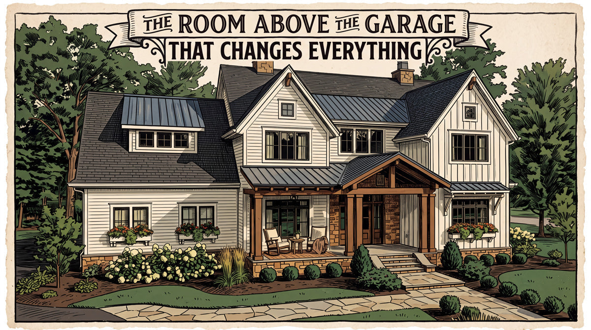 Your Home's Best-Kept Secret: The Bonus Room Over the Garage