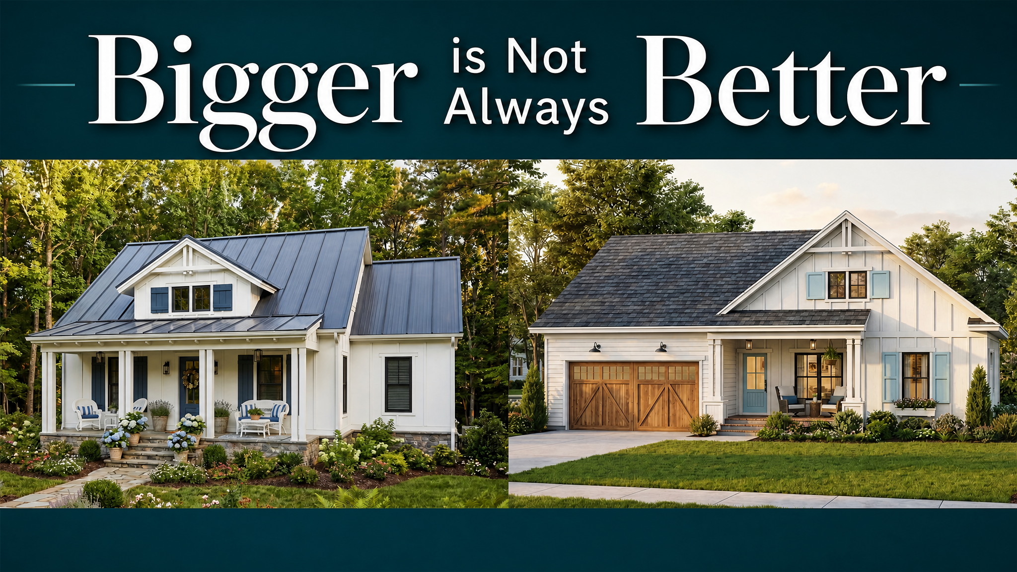 Build Small – Live Large