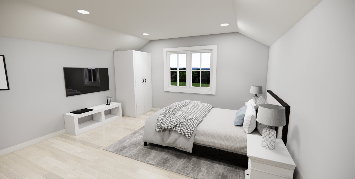 Two Car with Golf Cart Garage Apartment