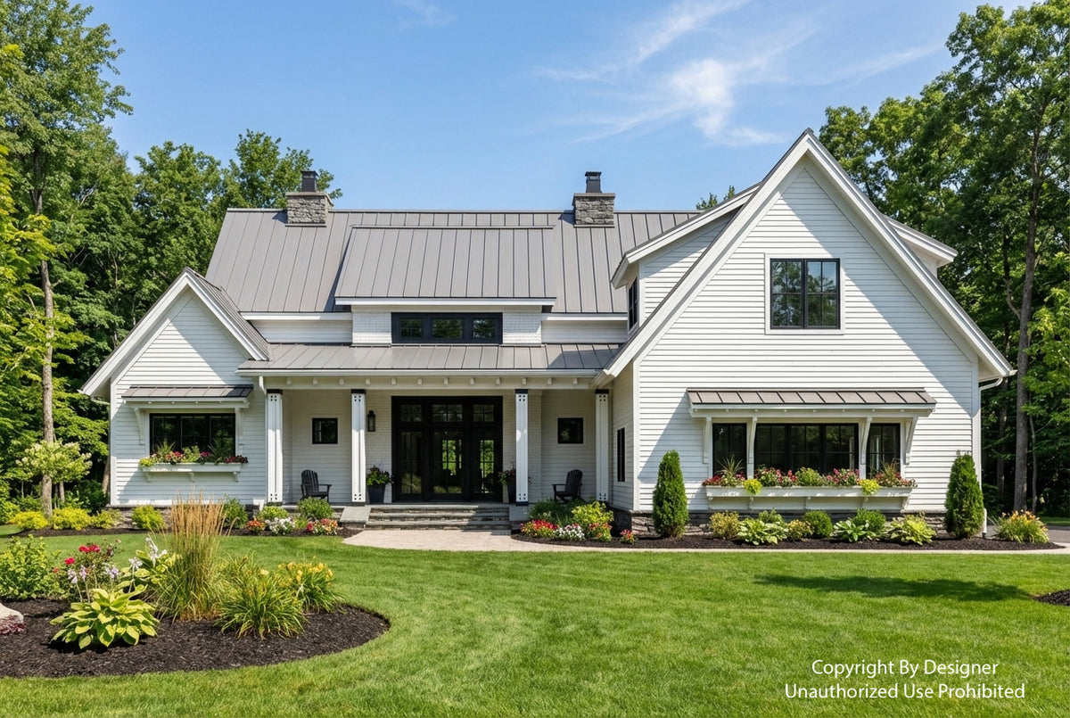 Breezy Grove Farm House Plan