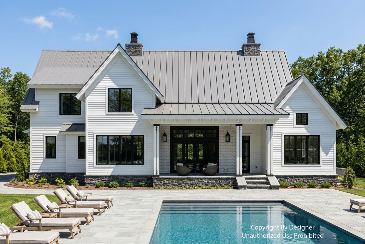 Breezy Grove Farm House Plan