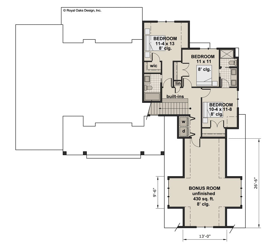Breezy Grove Farm House Plan