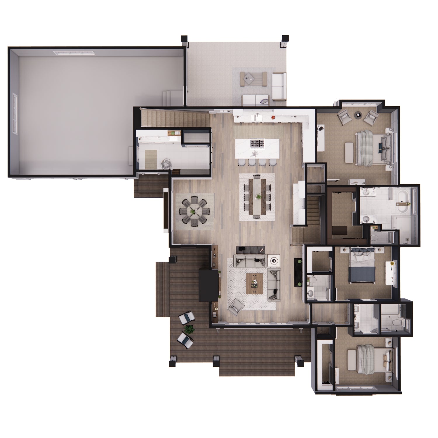 Acorn Farm House Plan