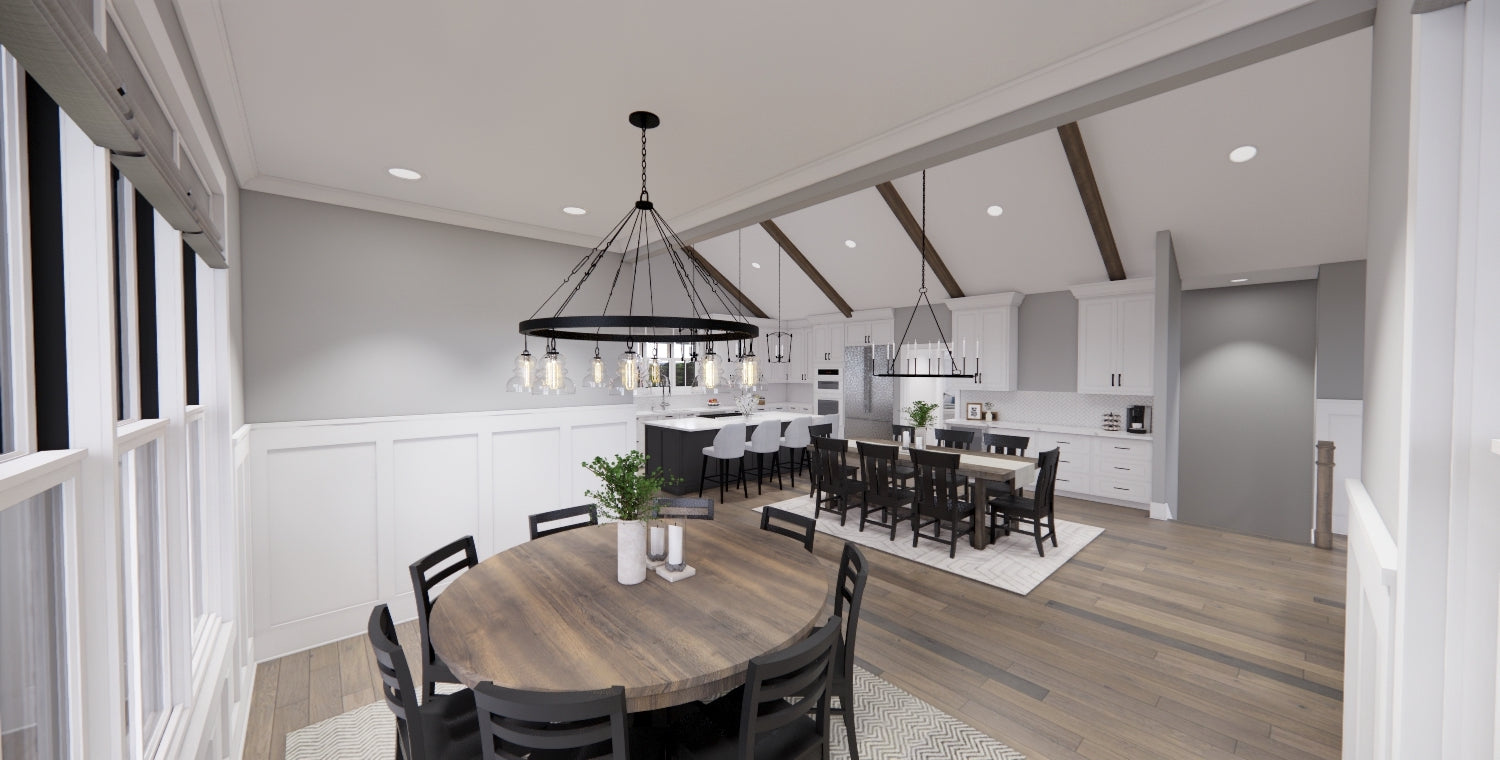 Deer Cove Farm House Plan