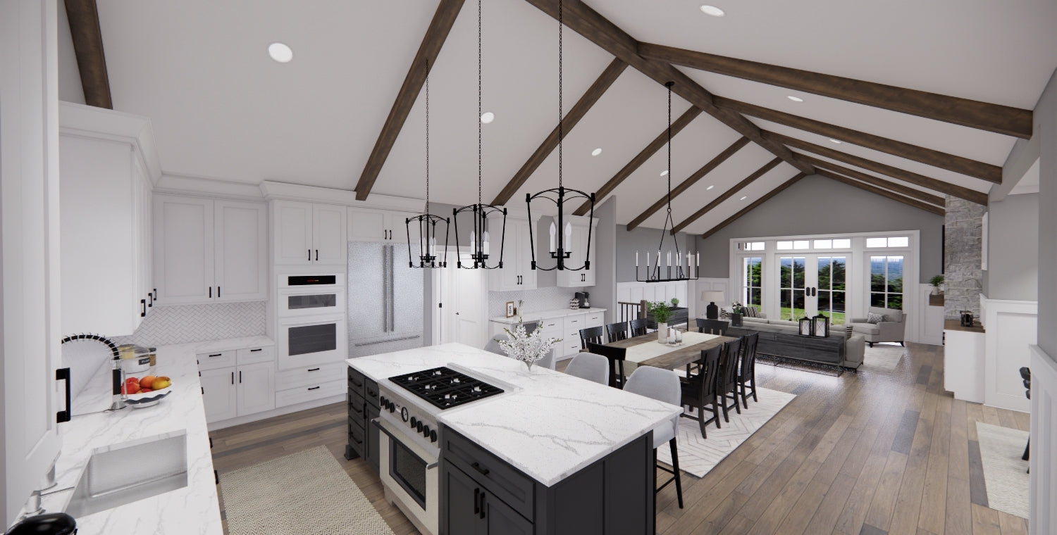 Deer Cove Farm House Plan