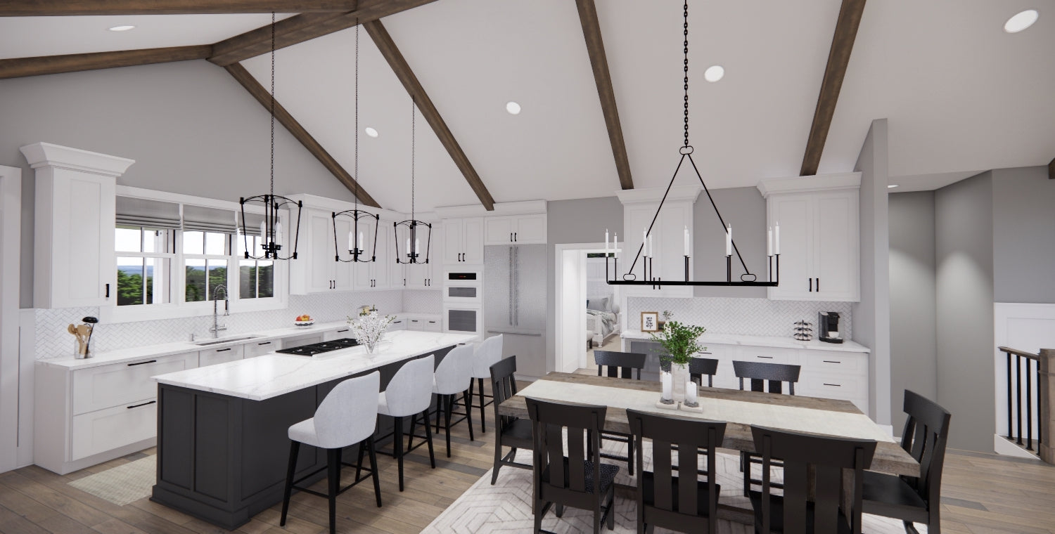 Deer Cove Farm House Plan
