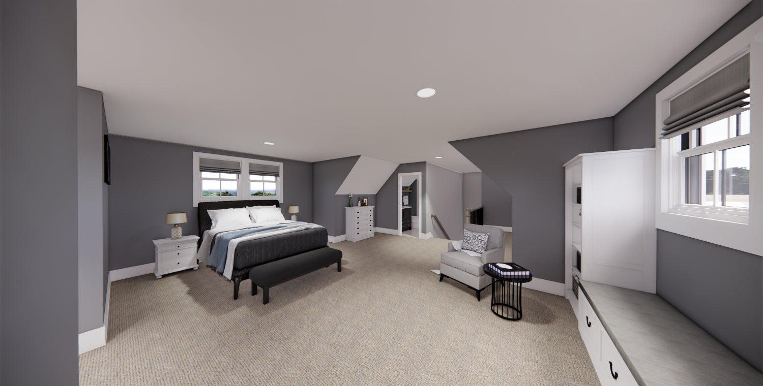 Deer Cove Farm House Plan