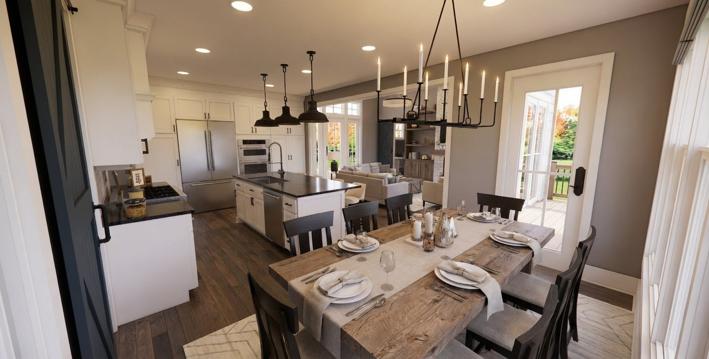 Breezy Grove Farm House Plan