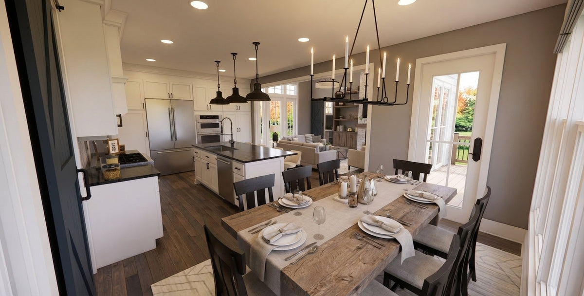 Breezy Grove Farm House Plan