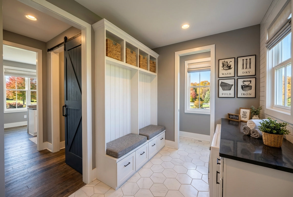 Breezy Grove Farm House Plan