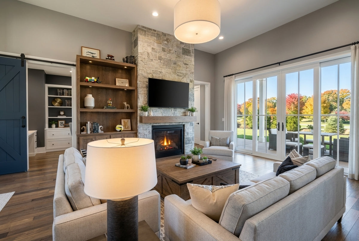 Breezy Grove Farm House Plan