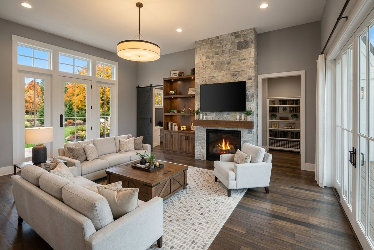 Breezy Grove Farm House Plan