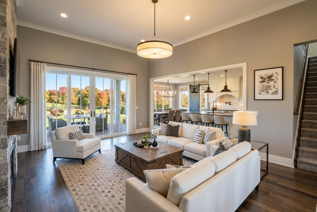 Breezy Grove Farm House Plan