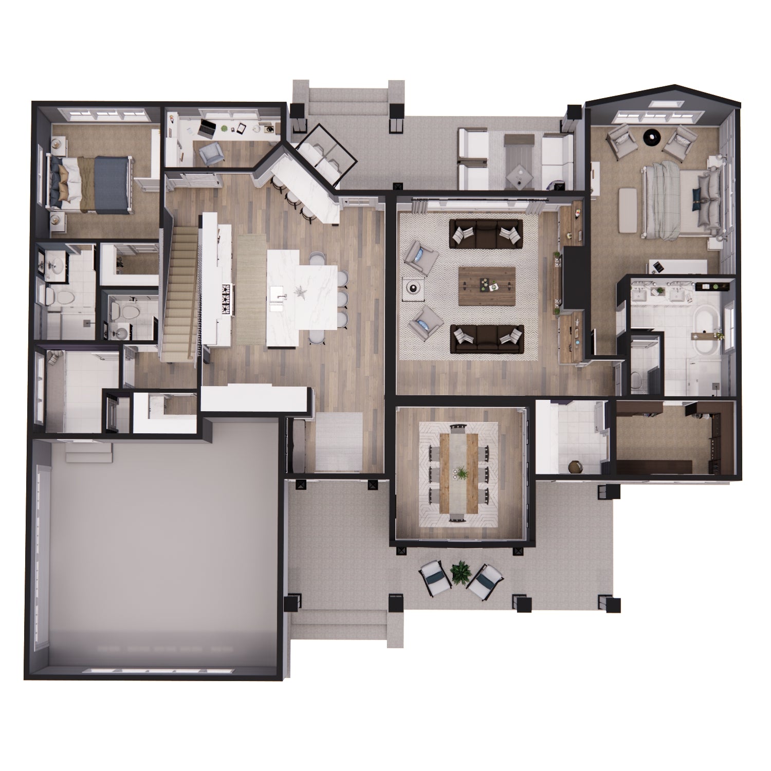 Mistwood Farm House Plan