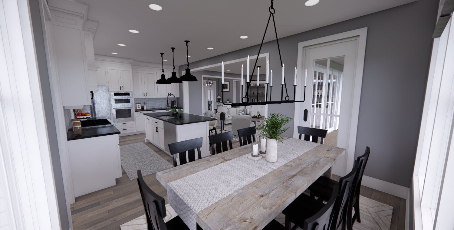 Mossy Pine Farm House Plan