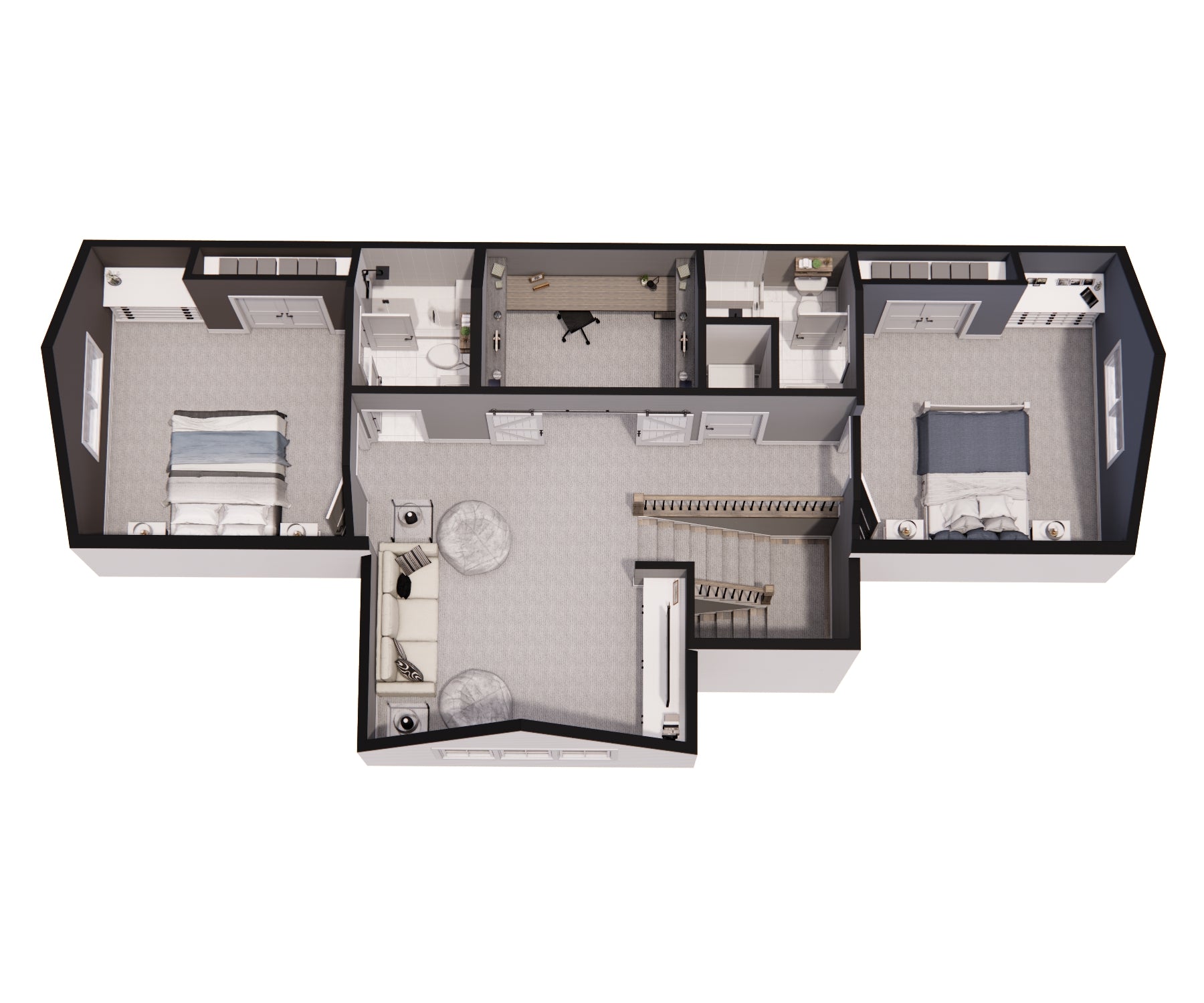 Mossy Pine Farm House Plan