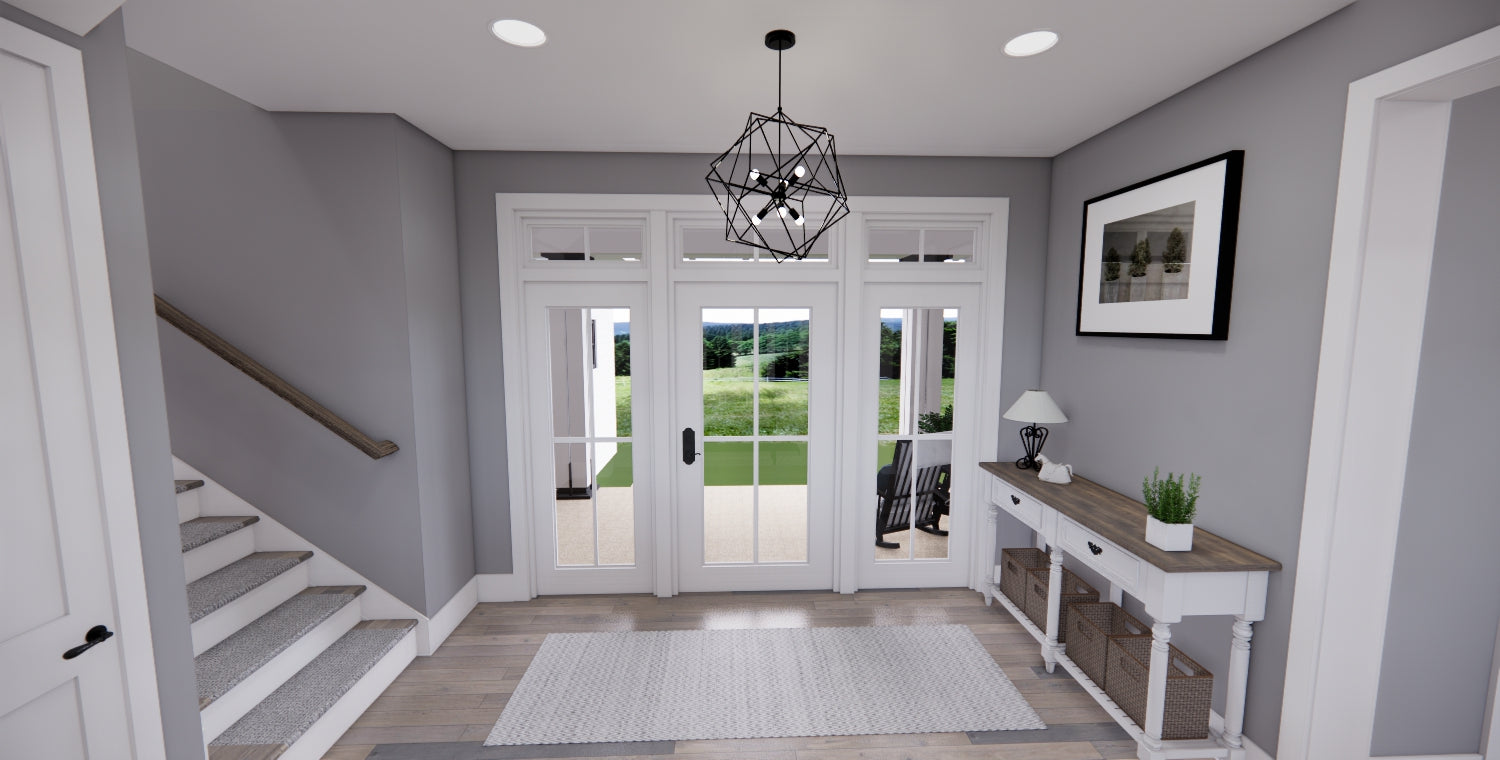 Mossy Pine Farm House Plan