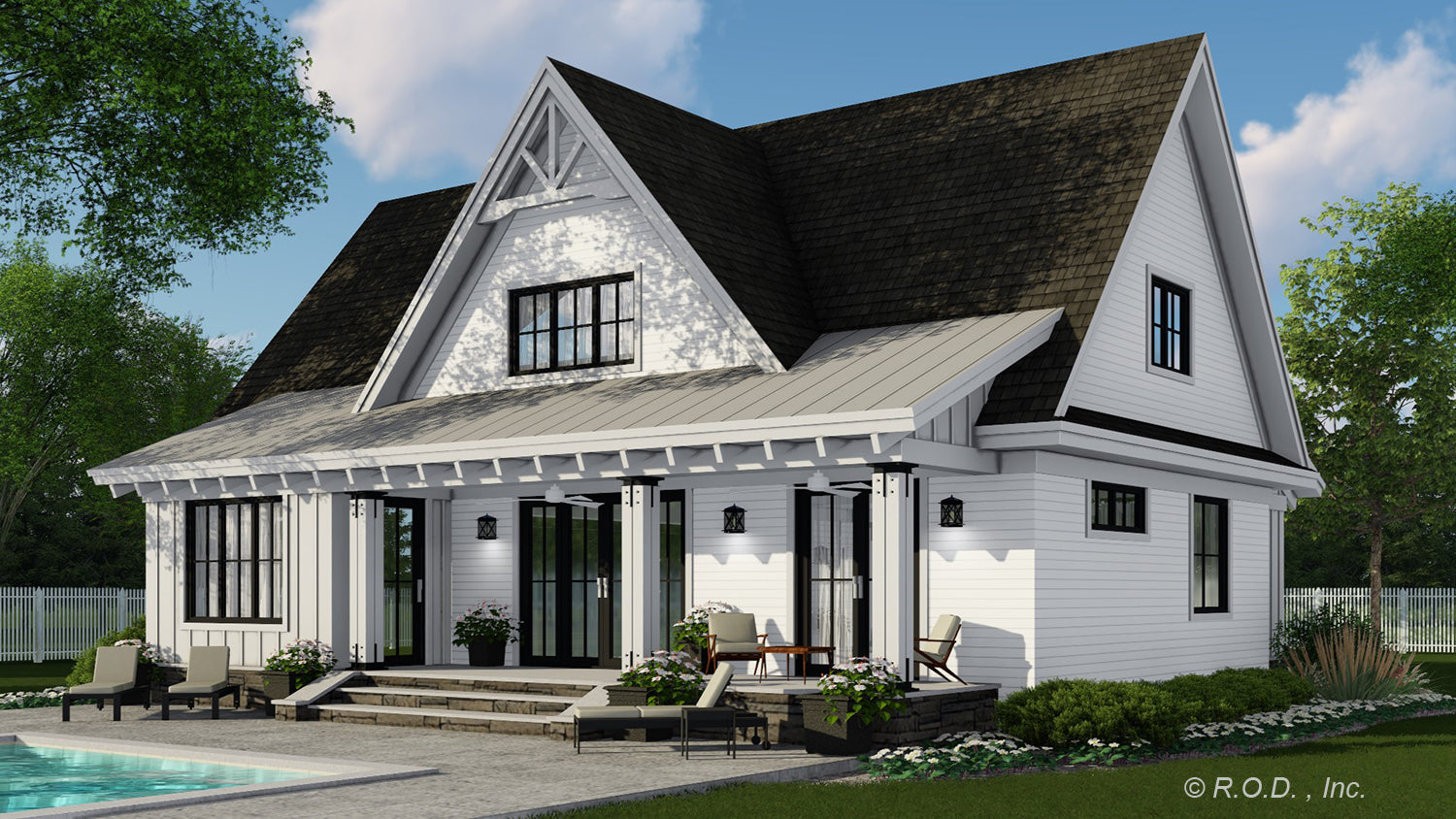 Cherry Pond Farm House Plan