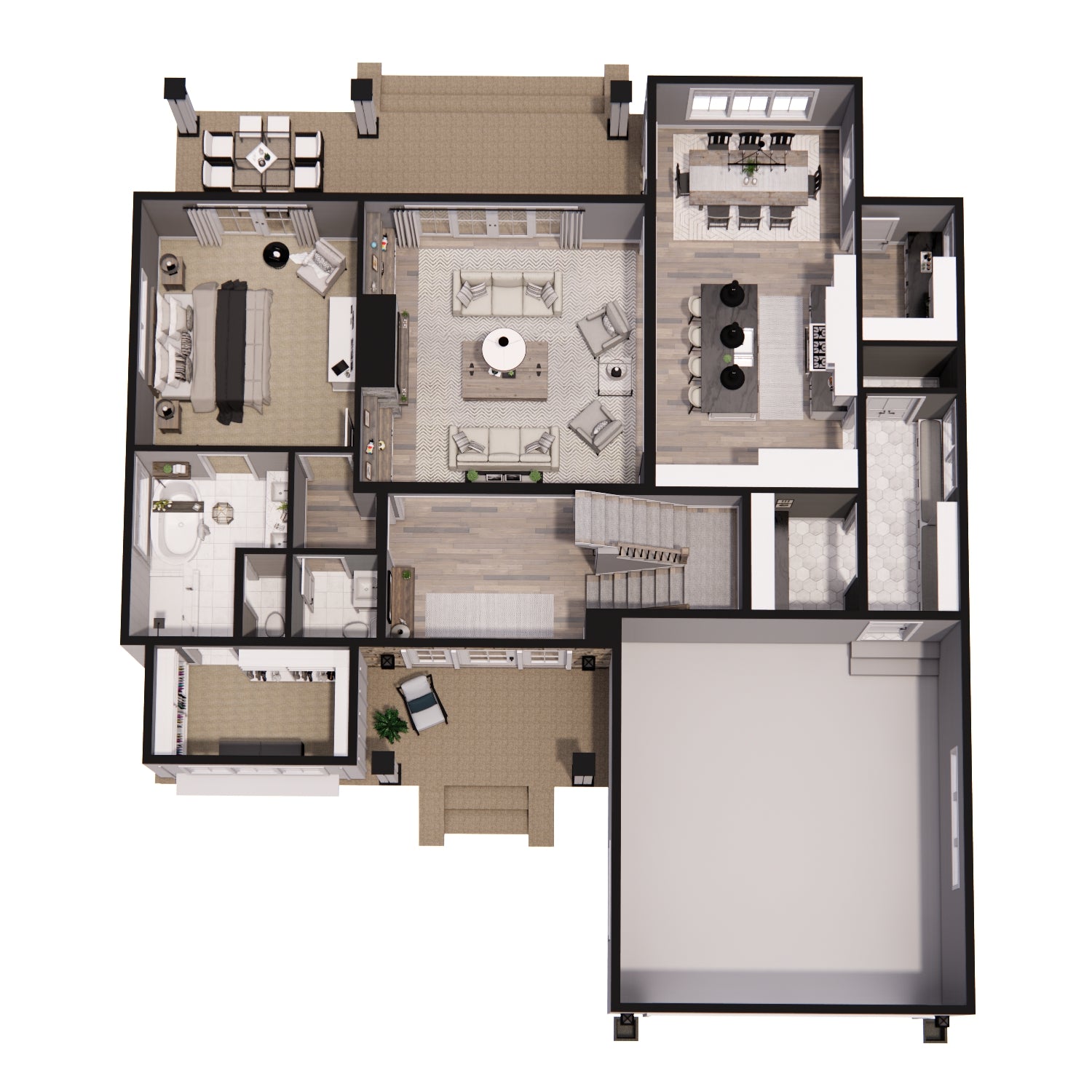 Cherry Pond Farm House Plan
