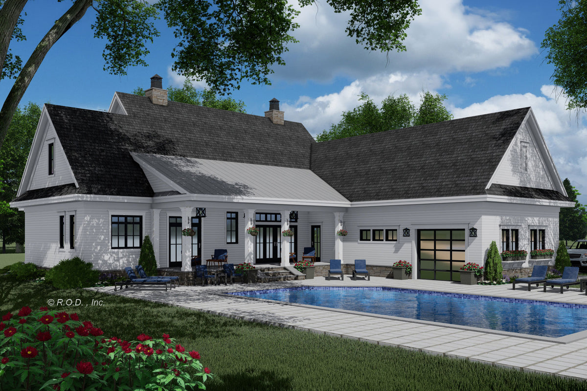 Misty Falls Farmhouse Plan