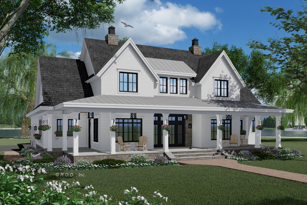 Misty Falls Farmhouse Plan
