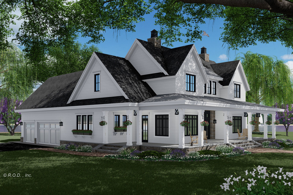 Misty Falls Farmhouse Plan