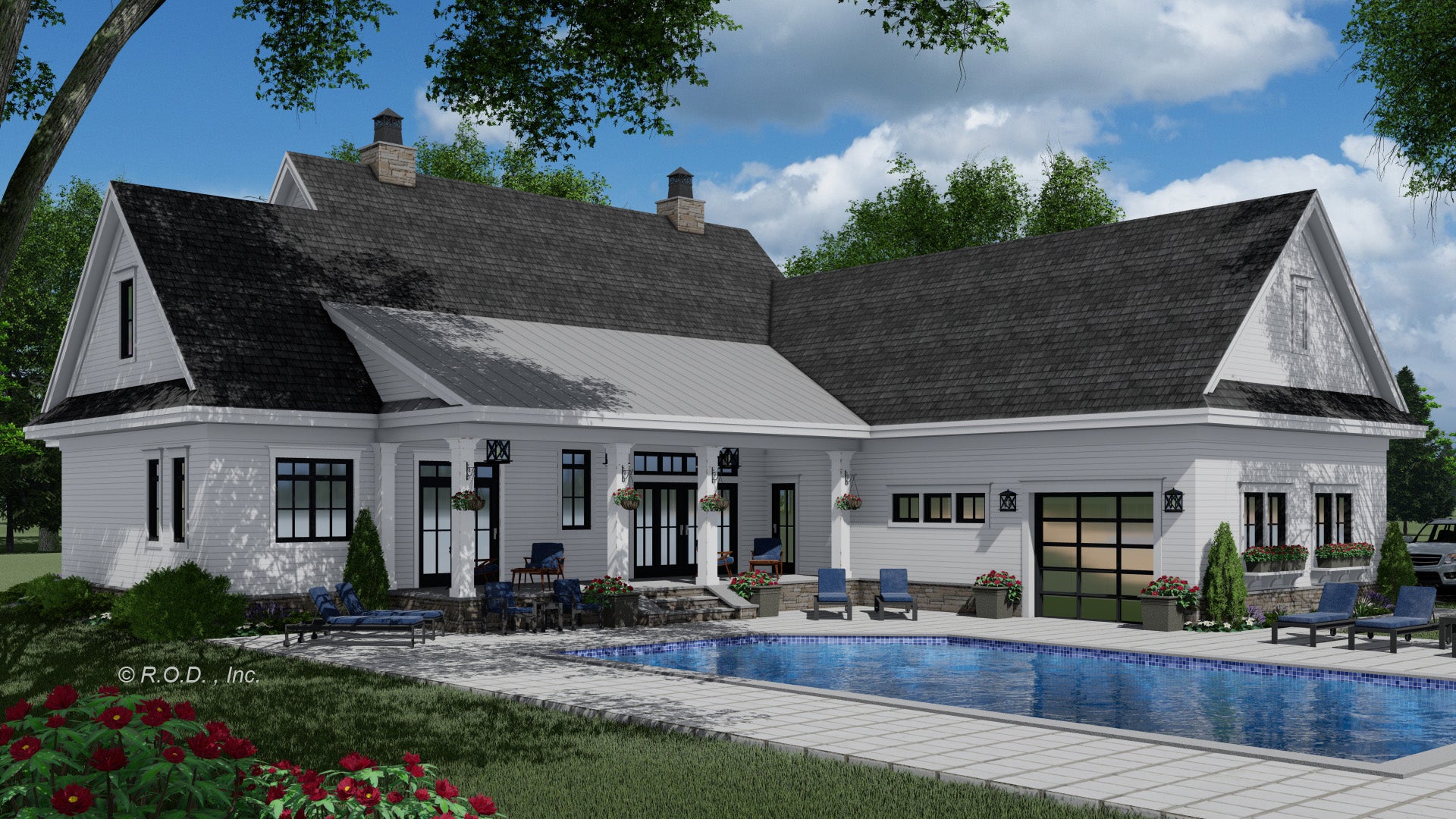 Misty Falls Farmhouse Plan
