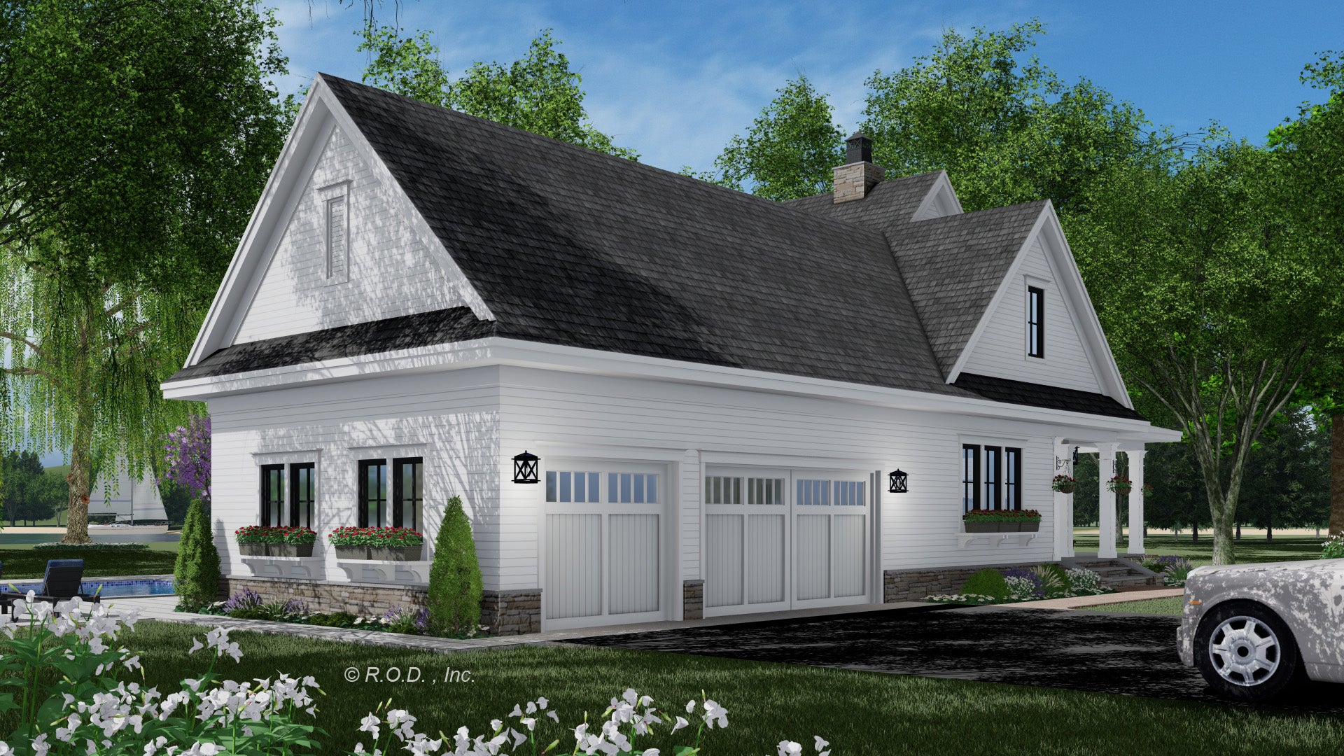 Misty Falls Farmhouse Plan
