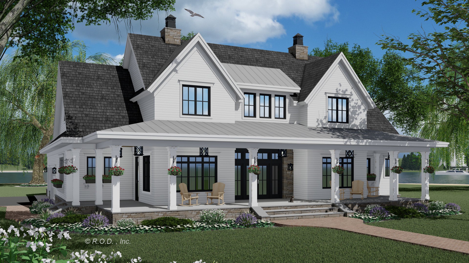 Misty Falls Farmhouse Plan