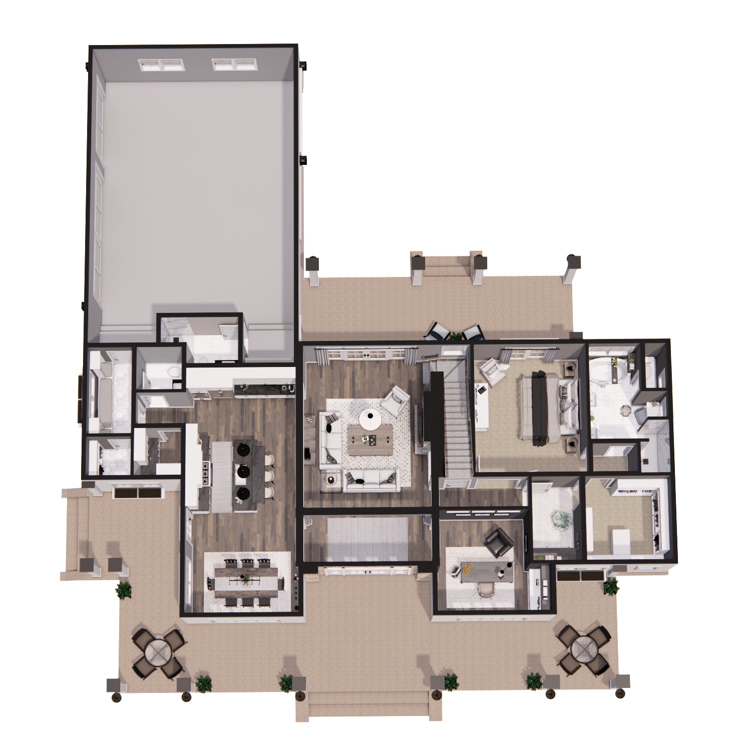 Misty Falls Farmhouse Plan