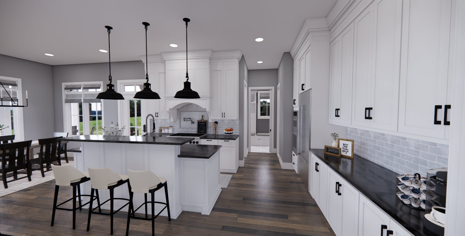 Misty Falls Farmhouse Plan