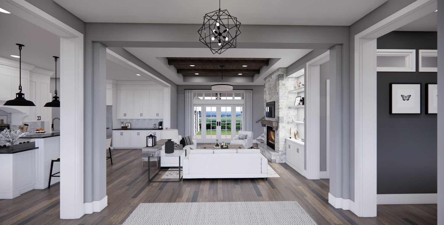 Misty Falls Farmhouse Plan