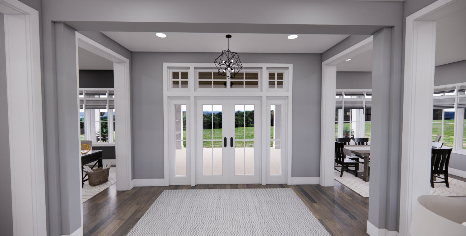 Misty Falls Farmhouse Plan