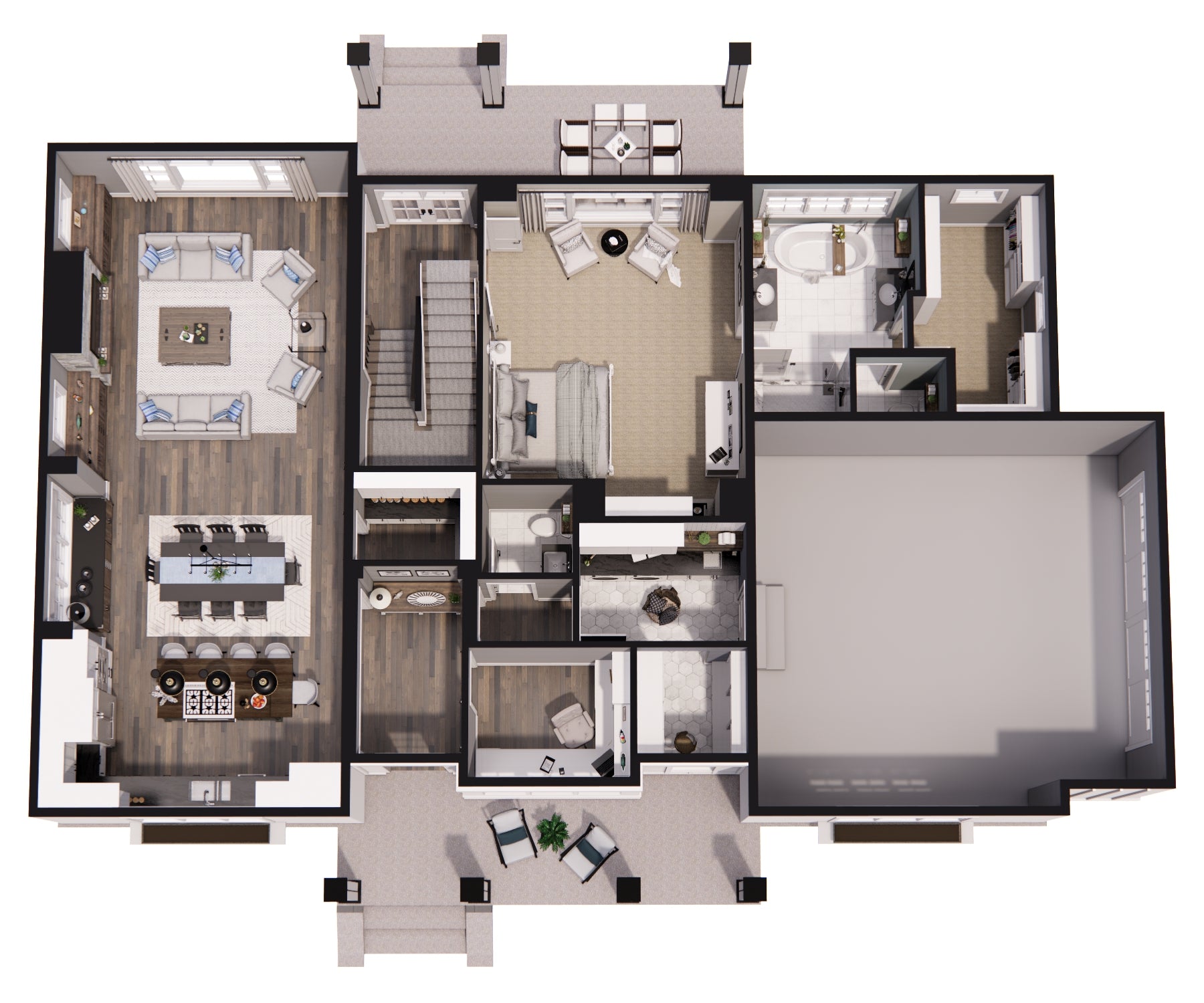 Hidden Brook Farm House Plan