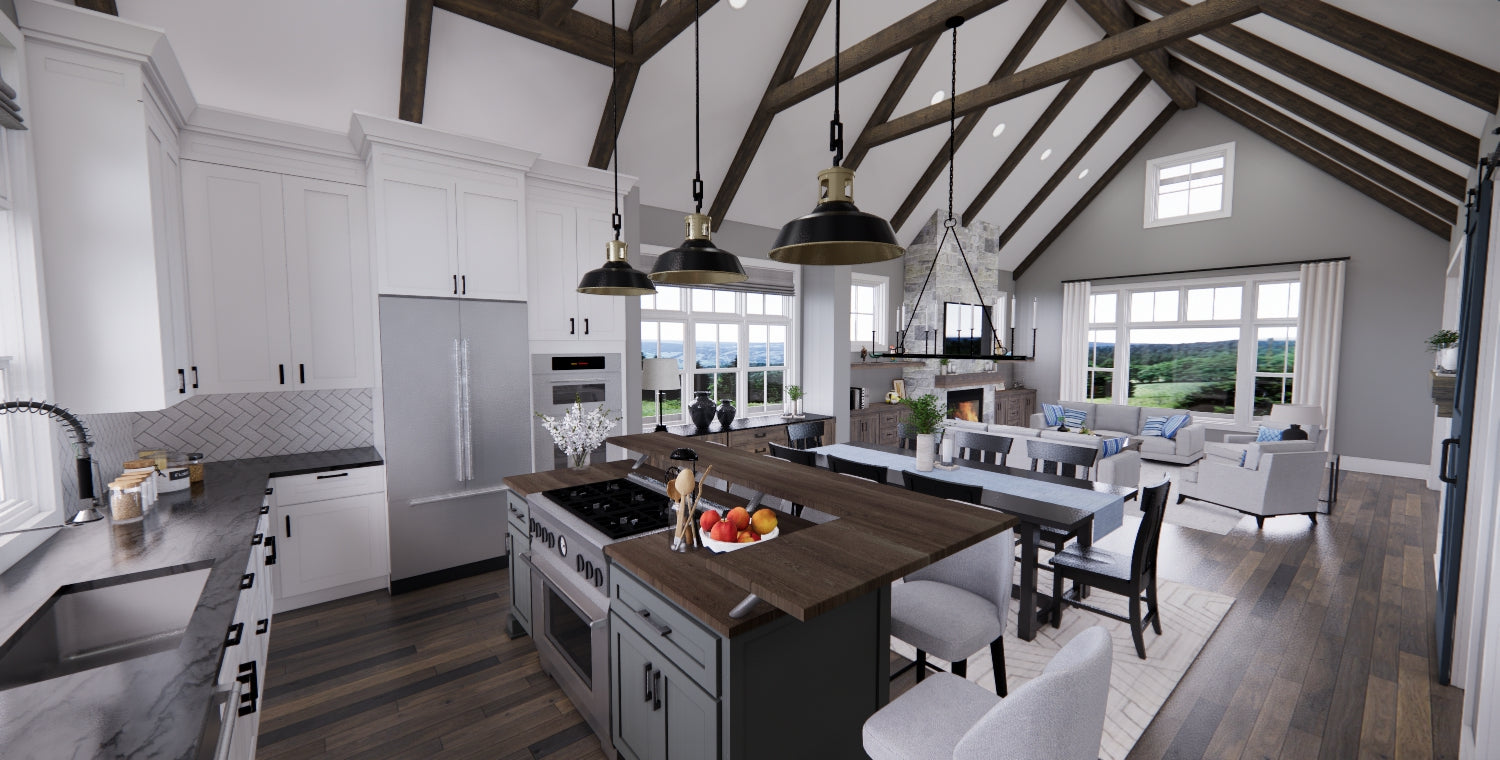 Hidden Brook Farm House Plan