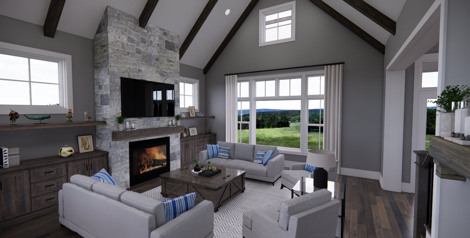 Hidden Brook Farm House Plan