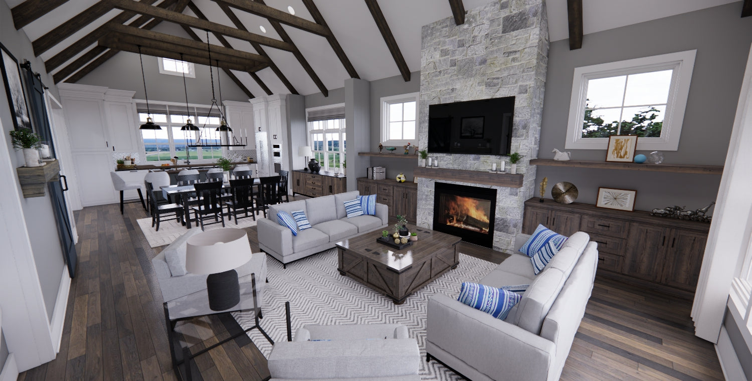 Hidden Brook Farm House Plan