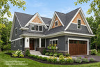 CL-20-014 Wexford farmhouse alternate front exterior rendering.