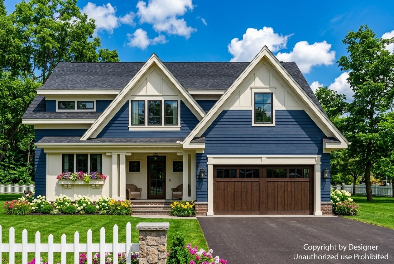 Cedar Bluff House Plan house plan exterior rendering