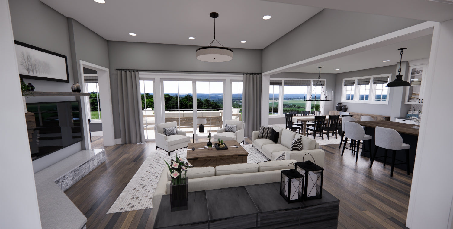 Cedar Bluff House Plan
