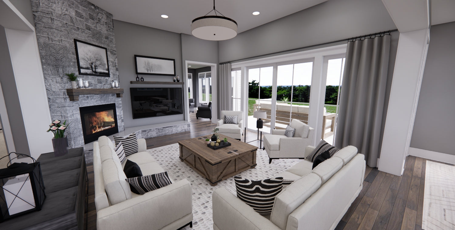 Cedar Bluff House Plan
