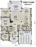 Cedar Bluff House Plan