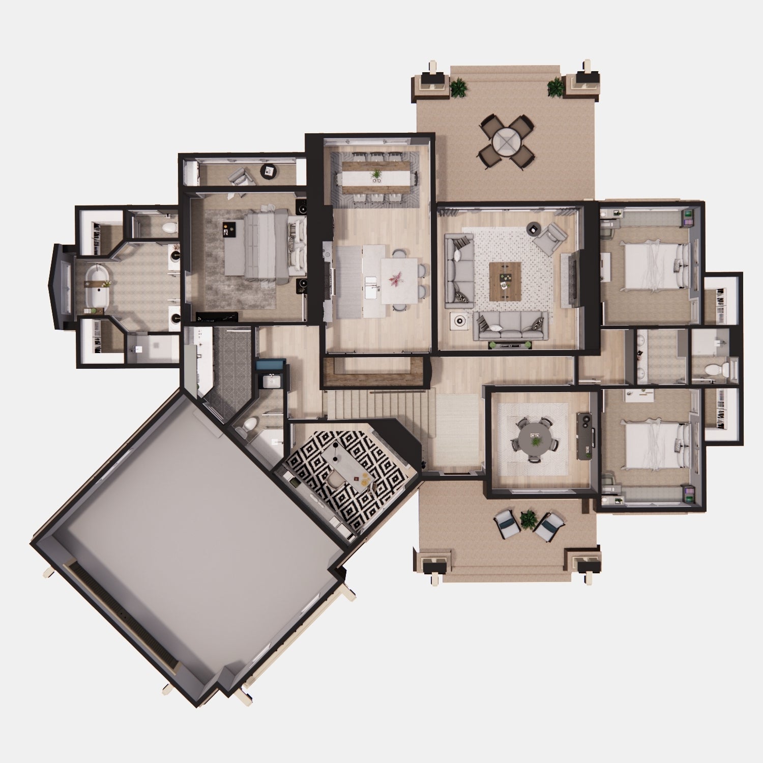 Westport House Plan