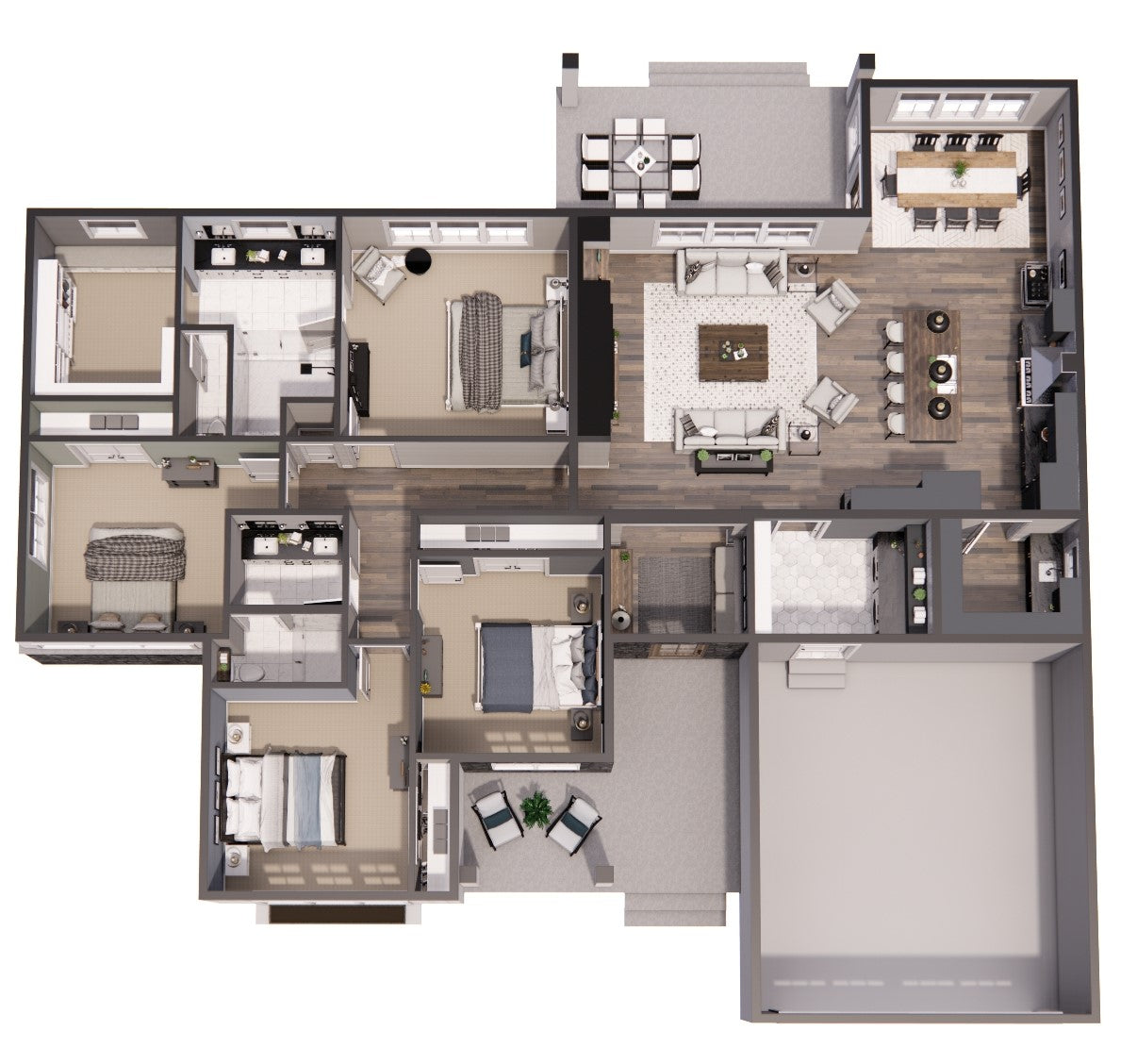 Falcon Ranch House Plan