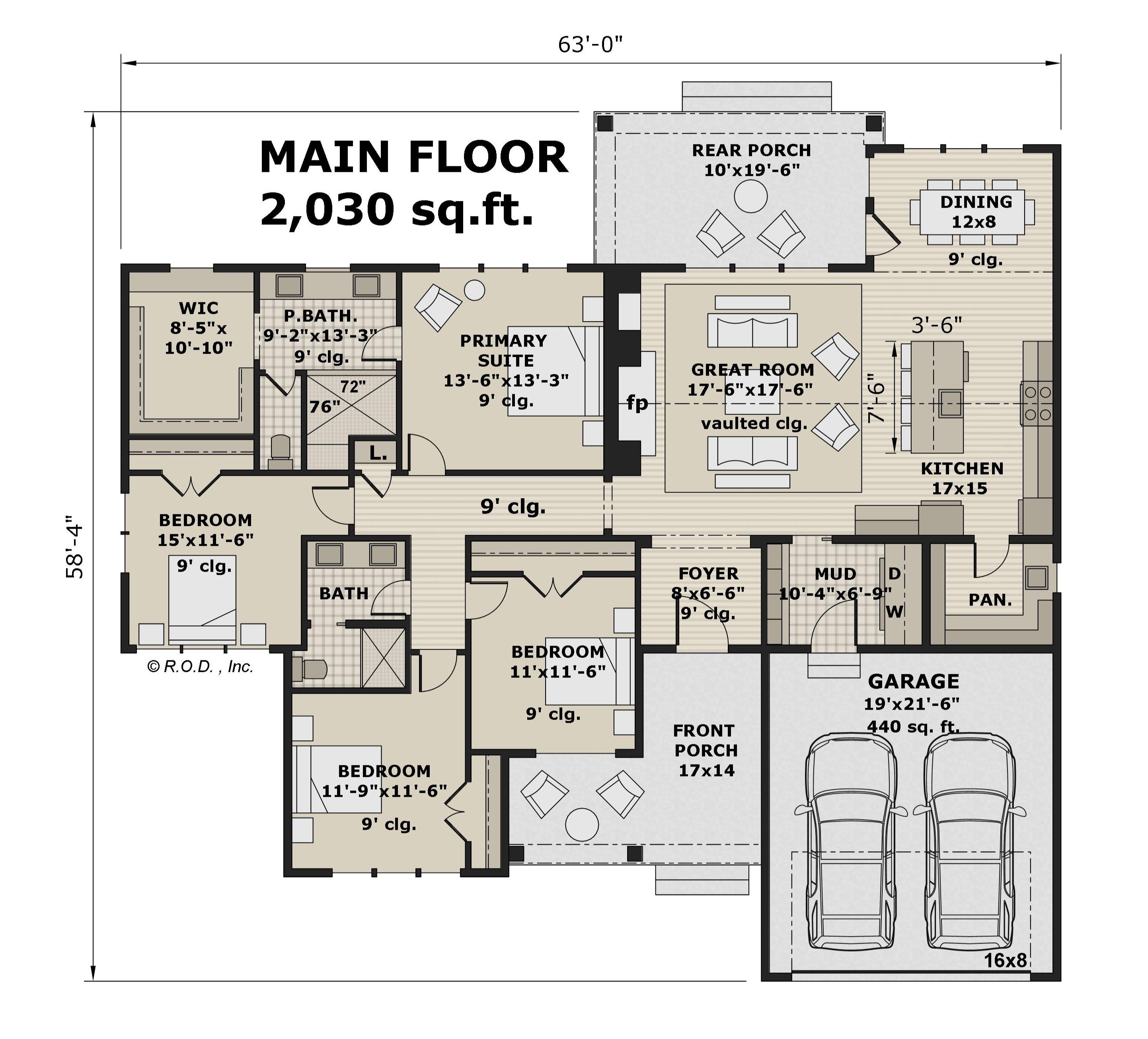 Falcon Ranch House Plan