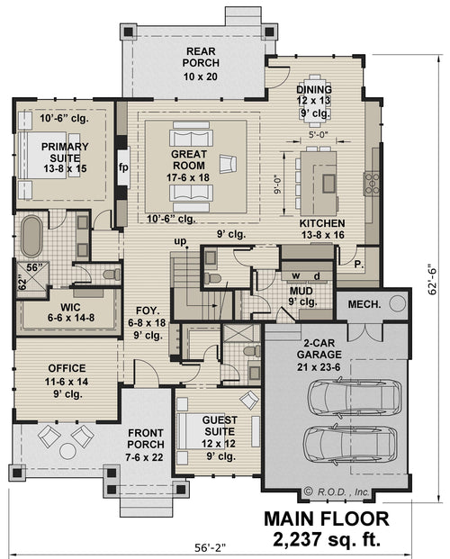 Cedar Heights House Plan