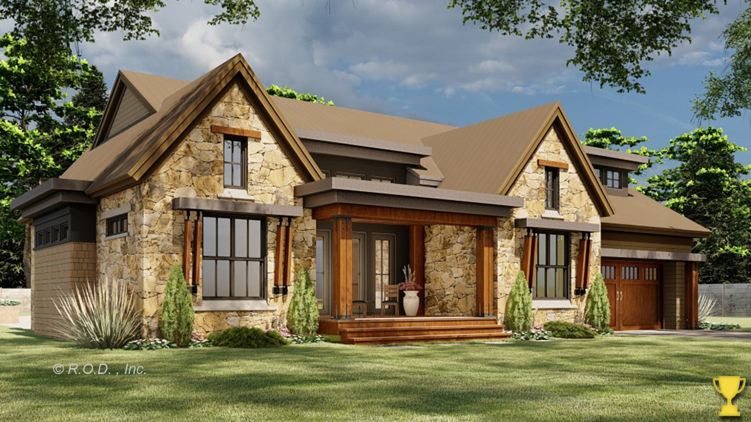 Oakdale Ranch House Plan